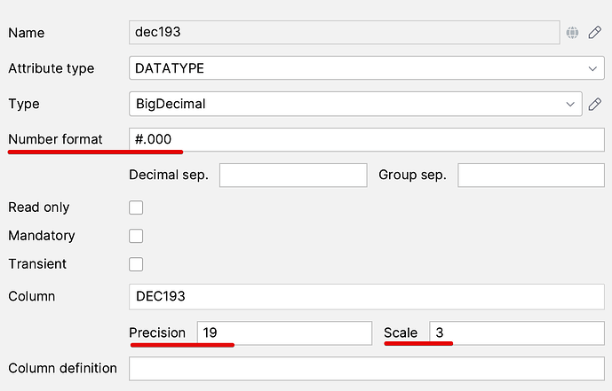 Decimals in textfield do not match BigDecimal scale - Support - Jmix