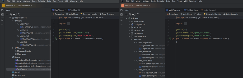 Jmix Studio 2.3.3-242 kotlin projects problem - Support - Jmix