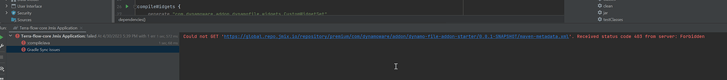 Why is my composite addon trying to locate this URL? - Support - Jmix