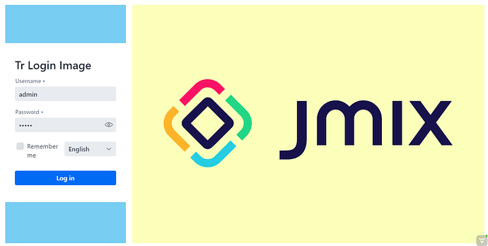 Login screen more image - Support - Jmix
