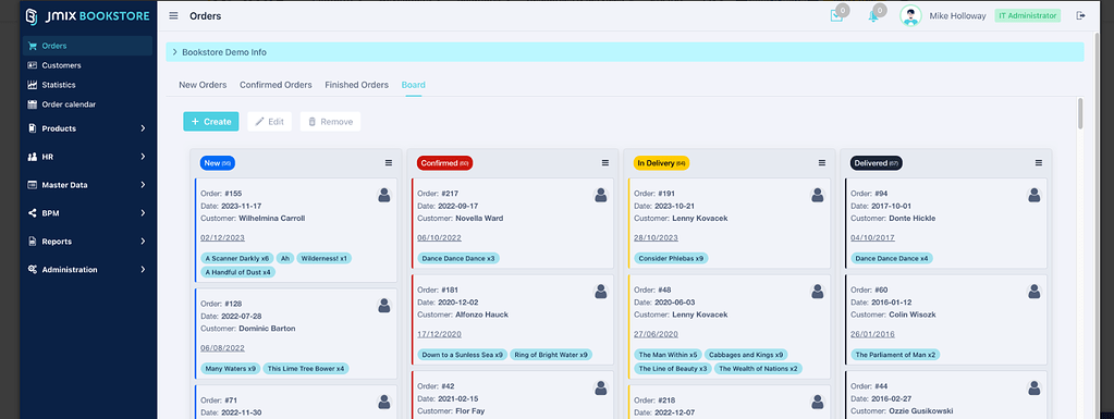Kanban add customer fields - Support - Jmix