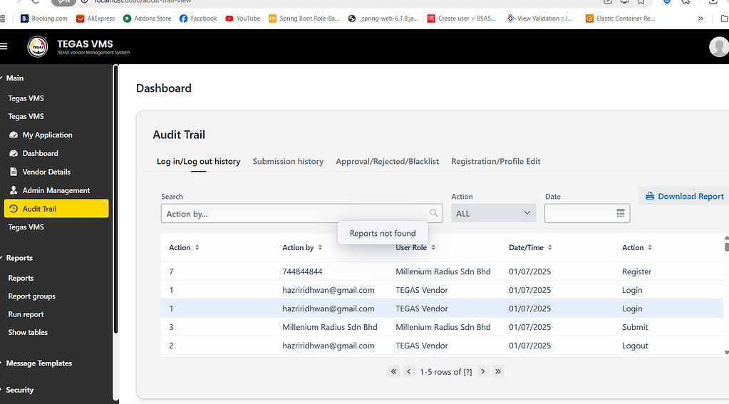 How to download report? - Support - Jmix