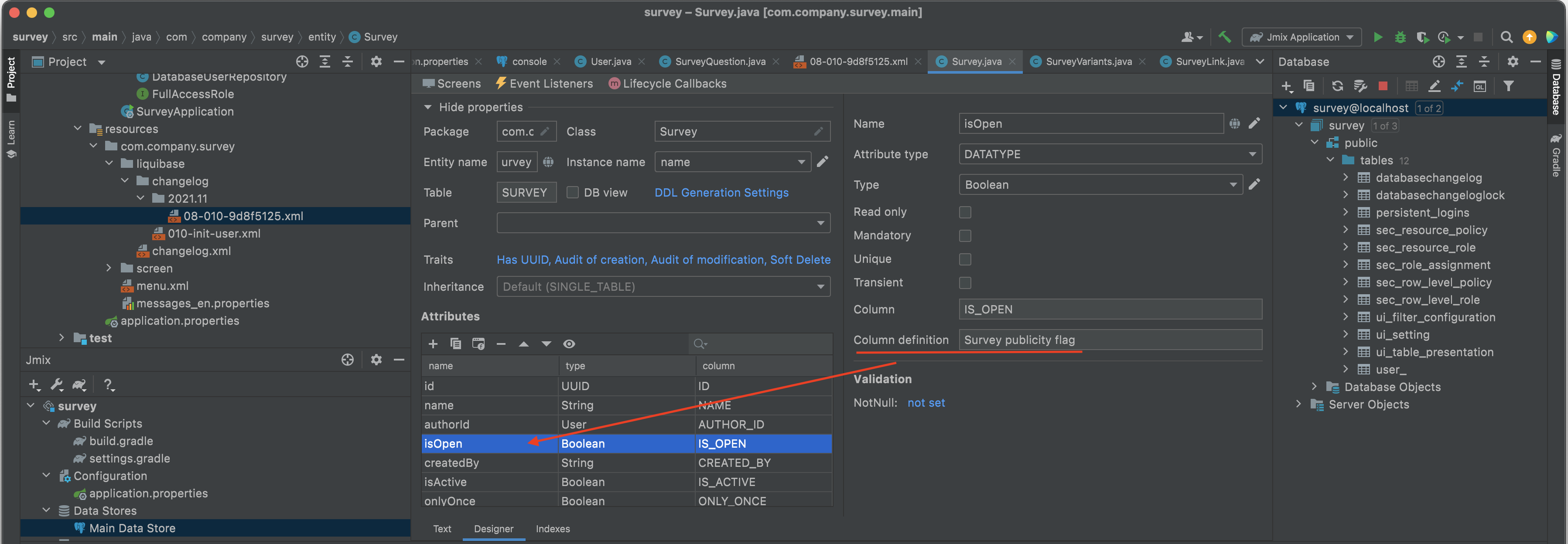 Incorrect Liquibase Changelog Generation For Column Definition 